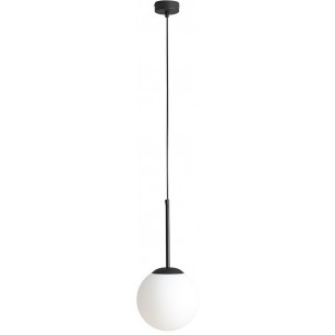 Bosso Mini 20 black glass ball pendant lamp Aldex