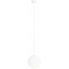 Bosso Mini 20 white glass ball pendant lamp Aldex