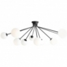 Holm X white&amp;black glass balls semi flush ceiling light Aldex