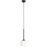 Bosso Mini 14 black glass ball pendant lamp Aldex