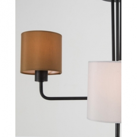 Tona black&amp;grey&amp;brązowy&amp;beige triple semif lush ceiling lamp