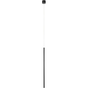 Terral LED black sand minimalistic tube pendant lamp