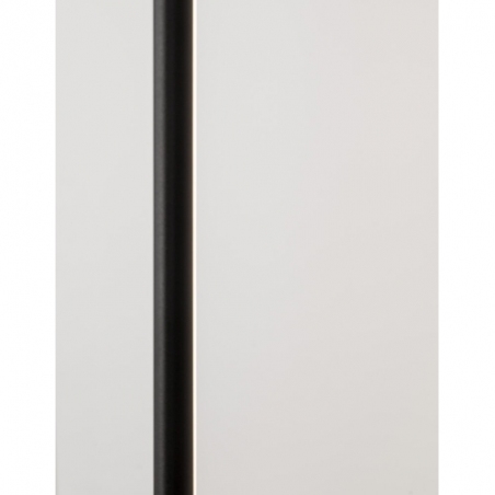 Terral II LED black sand minimalistic tube pendant lamp