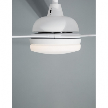 Low 152 LED white matt scandinavian wilndmill lamp