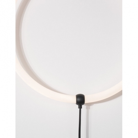 Ranido 38 LED black sand modern round wall lamp