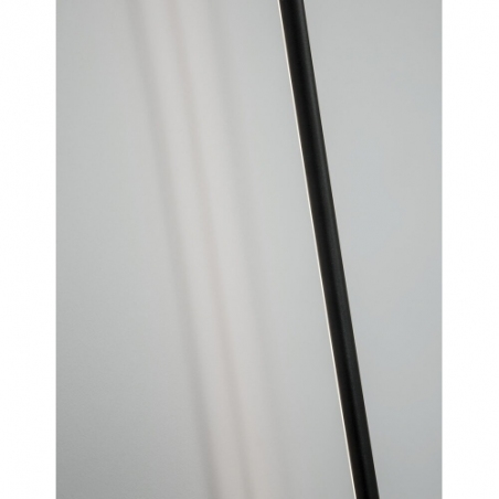 Spiros 120 LED black sand minimalistic linear wall lamp