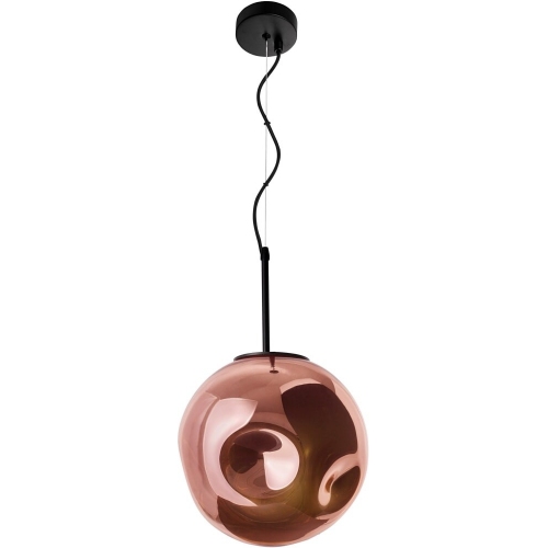 Naymar 30 black&amp;copper glass ball designer pendant lamp