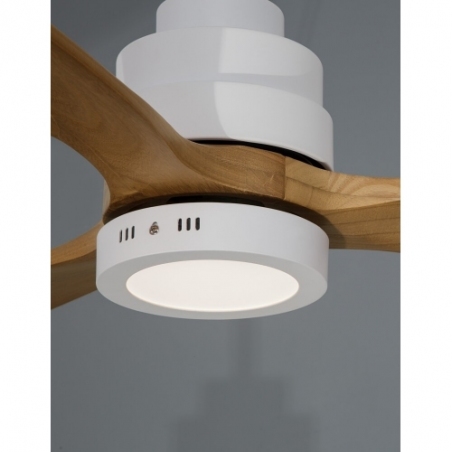 Bind 132 LED white matt&amp;oak scandinavian windmill lamp