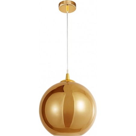 Lavizzo 25 gold glass ball pendant lamp