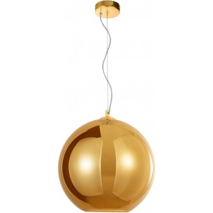 Lavizzo 35 gold glass ball pendant lamp