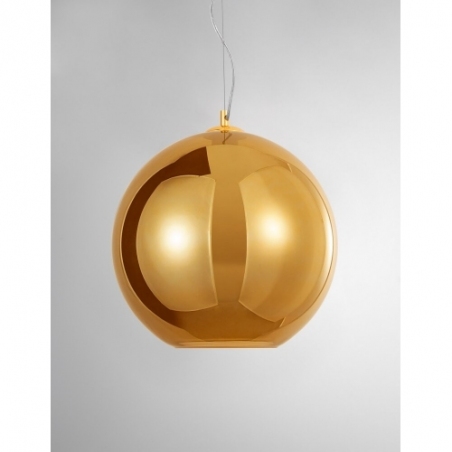 Lavizzo 35 gold glass ball pendant lamp