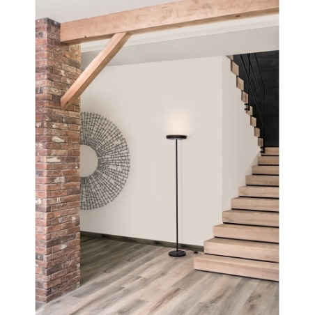 Tipio LED black modern floor lamp
