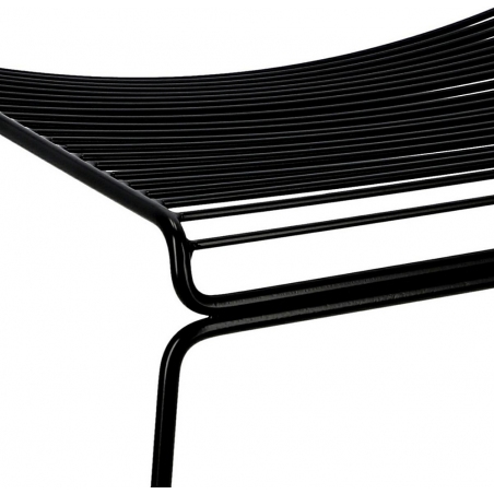 Big Dilly black designer wire armchair Intesi