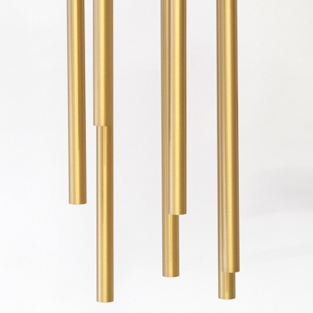 Laser 30 brass tube pendant lamp Nowodvorski