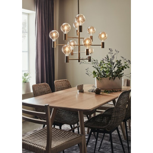 Paris brass glamour pendant lamp Markslojd