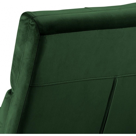 Alba Vic green velvet armchair Actona