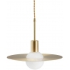 Jupiter 30 white&amp;gold designer pendant lamp Step Into Design
