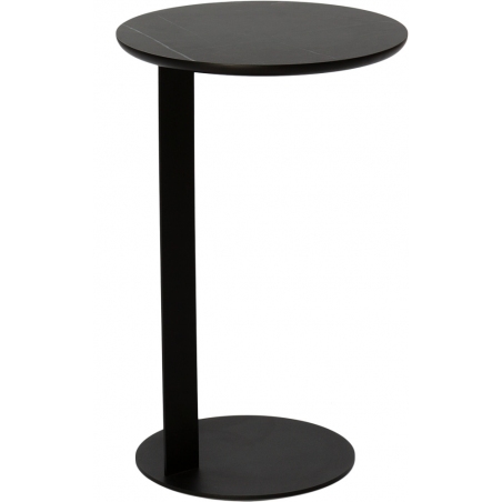 Oden 35 grey pietra round side table Nordifra