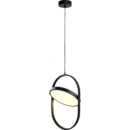 Stylowa Lampa wisząca regulowana designerska Elipse 38 LED czarna Step Into Design do salonu i kuchni