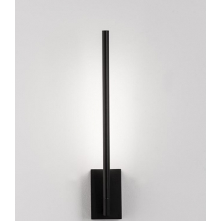 Stylowy Kinkiet minimalistyczny Daren LED czarny do salonu i kuchni.