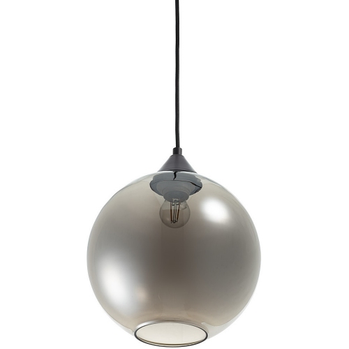 Designerska Lampa wisząca szklana kula Love Bomb 25 Szara Step Into Design do salonu i sypialni.