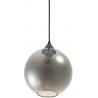 Love Bomb 25 grey glass ball pendant lamp Step Into Design
