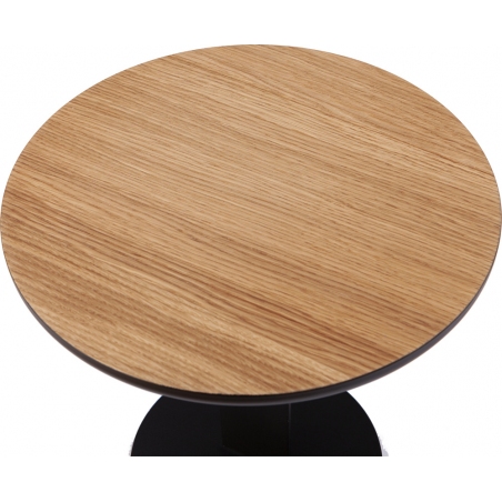 Slid 30 natural oak round sofa table Nordifra