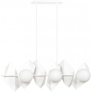 Drifton VI white modern pendant lamp Emibig