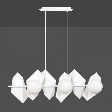 Drifton VI white modern pendant lamp Emibig