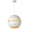 Binari 35 white ball pendant lamp Lucide