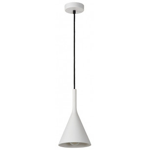 Gipsy III 16 white gypsum pendant lamp Lucide