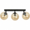 Tofi III black&amp;honey adjustable glass balls ceiling lamp Emibig