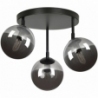 Tofi IIIA premium black&amp;graphite adjustable glass balls ceiling lamp Emibig