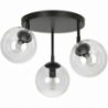 Tofi IIIA premium black&amp;clear adjustable glass balls ceiling lamp Emibig