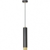 Kibo 8 black&amp;gold tube pendant lamp Emibig