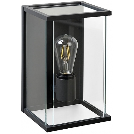 Claire black outdoor wall lamp Lucide