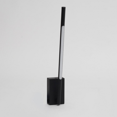 Stylowy Kinkiet minimalistyczny Daren LED czarny do salonu i kuchni.