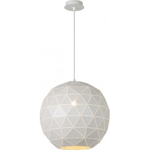 Otona 40 white ball pendant lamp Lucide