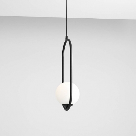 Riva Black 18 white&amp;black glass ball designer pendant lamp Aldex