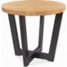 Cono C 60 oak&black industrial side coffee table Signal