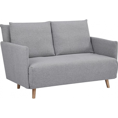 Willy 132 grey upholstered sofa bed...