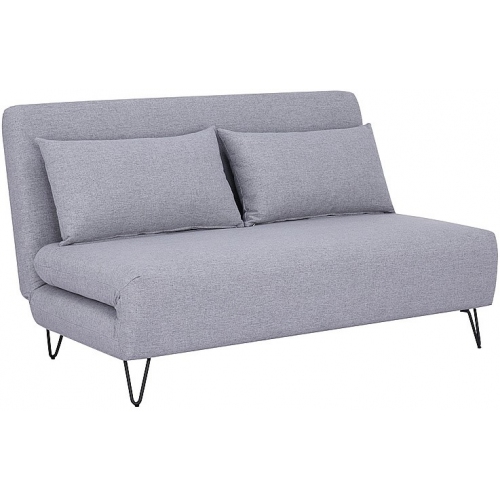 Zenia grey upholstered sofa bed Signal