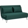 Zenia green upholstered sofa bed Signal