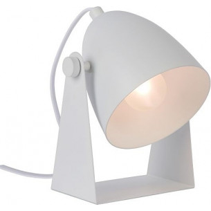 Chago white scandinavian desk lamp Lucide