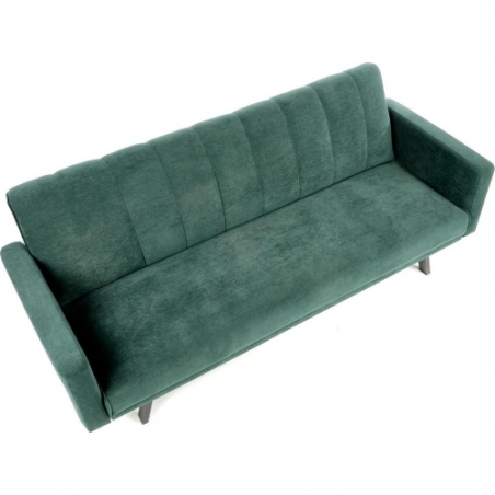 Sofa welurowa rozkładana Armando 192 zielona Halmar