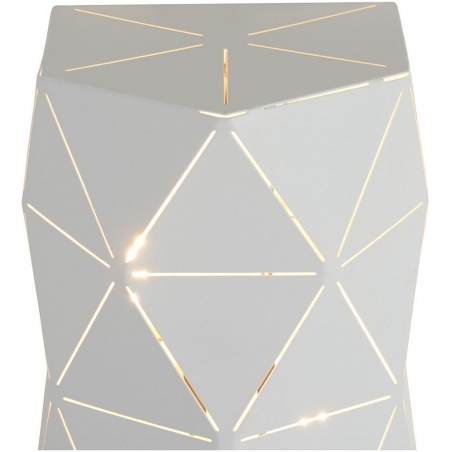 Otona white geometric wall lamp Lucide