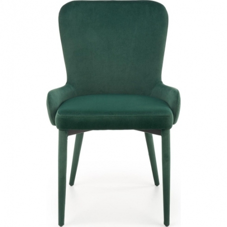 K425 green velvet chair Halmar