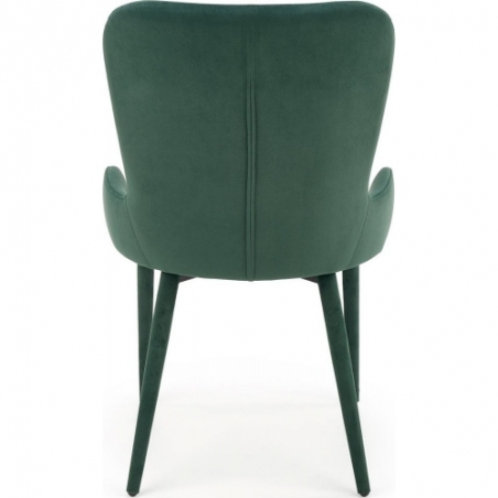 K425 green velvet chair Halmar