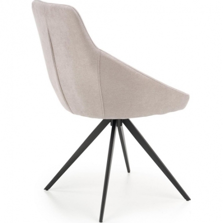 K431 grey modern upholstered chair Halmar