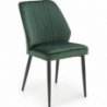 K432 dark green velvet chair Halmar